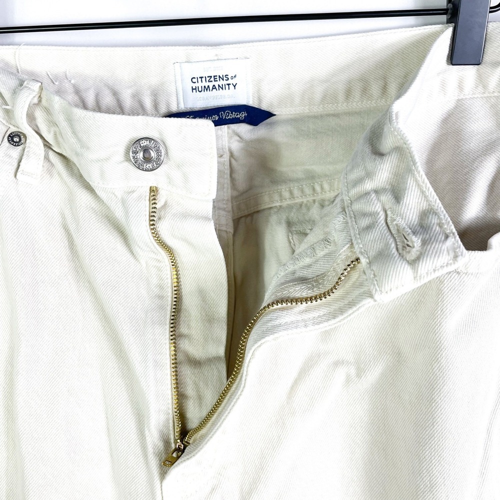 Citizens of Humanity Miro Relaxed Jeans High Waist Almondette Barrel Leg Sz 30 - Picture 8 of 15
